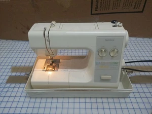 Sears Kenmore Sewing Machine Model 385 17724490 with Pedal - Picture 1 of 12