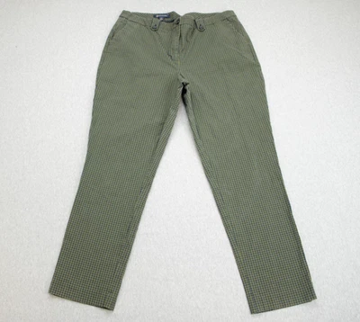 Brooks Brothers Pants Womens 14 Cotton Blend Stretch Mico Check - Image 1 of 4
