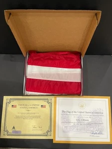 Donald Trump 2025 Inauguration Flag Flown Over US Capitol - Alex Padilla - MAGA - Picture 1 of 7