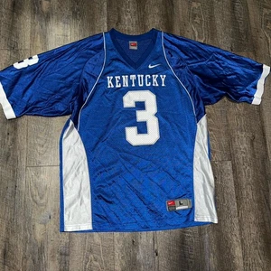 Camiseta de fútbol vintage del equipo Nike de Kentucky Wildcats L #3 ropa del equipo años 90 - Imagen 1 de 7