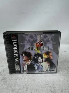 Final Fantasy VIII 8 (Sony PlayStation 1, 1999) PS1 Black Label Complete Tested - Picture 1 of 10