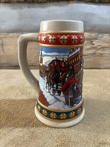 The 1994 Budweiser Holiday Stein: Hometown Holiday - Picture 1 of 8