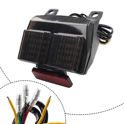 Rücklicht Bremse W/Blinker Für Ducati 748 916 996 94-03 998 02-04 Schwarz - Image 1 of 4