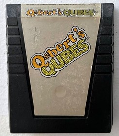 Q Bert's Cubes game for cartridge for Colecovision Coleco Vision CLEAN & TESTED
