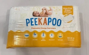 Peekapoo - Disposable Changing Pad Liners (50 Pack) Super Soft, Ultra Absorbent - Picture 1 of 1