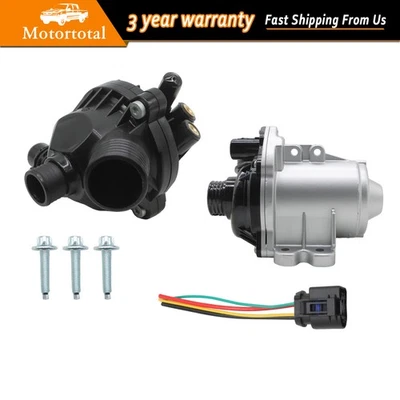 Electric Engine Water Pump & Thermostat Kit For BMW 535i 3.0 L6 F10 11517563659 - Image 1 of 4