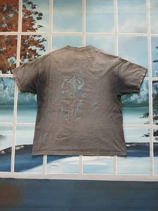 RARA T SHIRT VINTAGE LA CROCE GESÙ CRISTO XXL anni 90 DOUBLE FACE DIO BIG BACK HIT - Foto 1 di 23