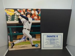 Robert Fick Detroit Tigers Autographed Action 8x10  W/ COA - Picture 1 of 4