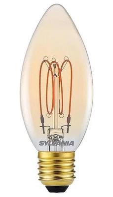 3.5W LED Vintage Candle Bulb, E14, 2000K, 250lm, Dimmable - 30150 - Image 1 of 3