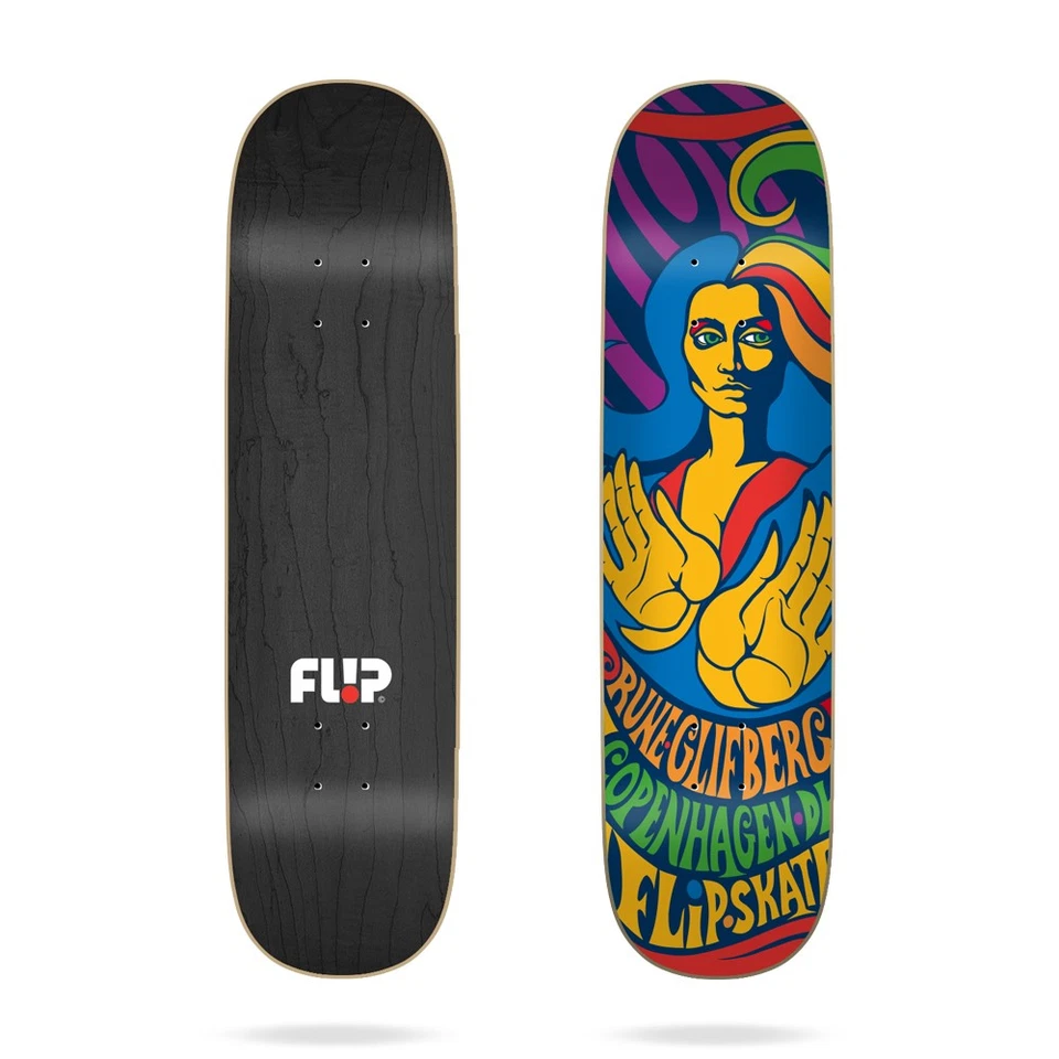Flip Rune Glifberg Mother Earth 8.6 Skateboard Deck - Image 1 of 1