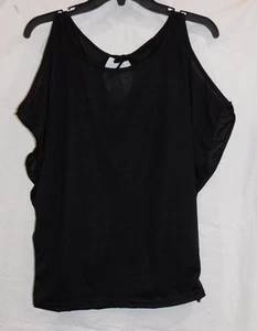NWOT - Ms. Crew Neck Cotton Sexy Women Top - Black - Sz M (Asian Size) - Picture 1 of 1