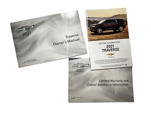 2021 Chevrolet Traverse Factory Owners Manual Set OEM Free Shipping  - Bild 1 von 4