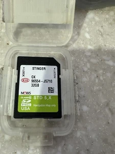 KIA STINGER GPS Navigation SD CARD MAP 96554-J5710 - Picture 1 of 1