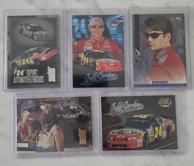 1996-97 Jeff Gordon 5 Card Lot! #24 Dupont! HoF Driver 🔥 - Image 1 of 4