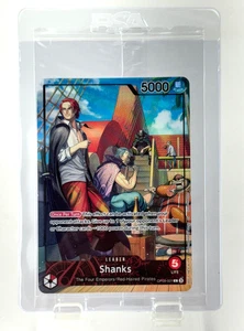 One Piece Shanks Leader Promo Card PSA Magazine Exclusive OP09-001 Sealed Card - Picture 1 of 4
