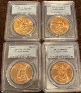 2007 US for spouse medal Abigail Adams PCGS MS 68RD you get one - Picture 1 of 12