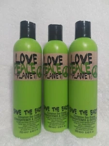 Tigi Love Peace & The Planet Save The Earth Straightener Defrizzer 250ml -3 - Picture 1 of 2