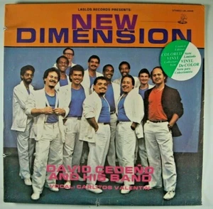 NEW DIMENSION DAVID CEDENO Carlitos Valentin LATIN SEALED orig LASLOS RED VINYL - Bild 1 von 2