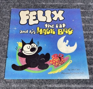 Vintage Felix The Cat And His Magic Bag by Jan Carr Paperback Picture Book 1986 - Picture 1 of 3