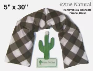X-Long CORN Heating Bag w/WASHABLE Cover-Great for Neck & Shoulders-100% Natural - Picture 1 of 6