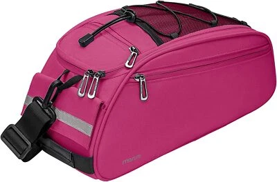 Impermeable Bicicleta Bicicleta Portabicicletas Bolsa Maletero Alforja Asiento Trasero Ciclismo Bolso de Hombro Foto 1 de 4