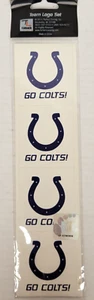 Indianapolis Colts - Set of 8 Stickers, New - Picture 1 of 2