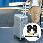 2 Pcs Black Spinner Wheel for Suitcase 3.42" W024 w/ Rubber Head Hammer