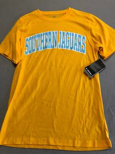 Southern Jaguars Colosseum Men's Small Shirt Yellow Short Sleeve Tee - Picture 1 of 5