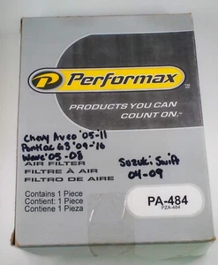 Performax Air Filter PA5588 for Chevrolet Aveo Aveo5. Pontiac G3 Suzuki Swift+ - Picture 1 of 2