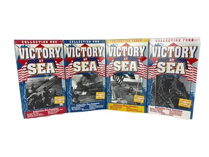 Victory At Sea Collection 1, 2, 3 & 4 - VHS Video Set (4) New- Sealed - Picture 1 of 9