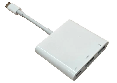 Apple USB-C to Digital AV Multiport HDMI Adapter MUF82AM/A Genuine A2119 OEM - Image 1 of 4