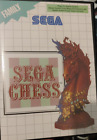 Sega Chess (1987) Sega Master System (Module, Manual, Box) Working CIB Classic