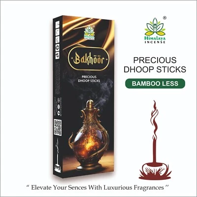 Himalaya Bakhoor Precious Incense Dhoop Sticks  Agarbatti 50 Gram Box Free Ship - Image 1 of 3