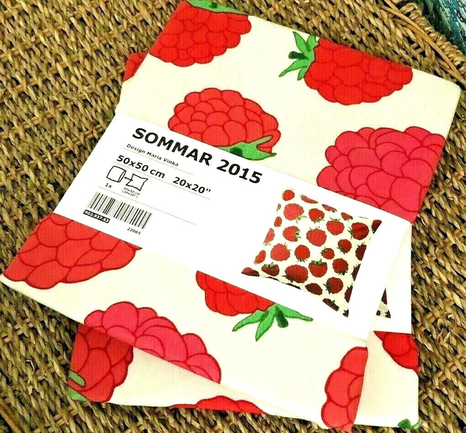 Set of 2 - SOMMAR 2015 Cushion Covers 20 x 20" Country Design Maria Vinka - NEW  - Image 1 of 1