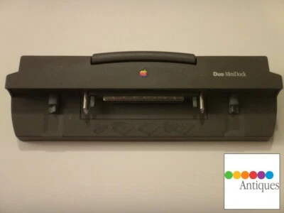 Apple Macintosh PowerBook Duo MiniDock Portable Mini Dock M7780 Vintage Mac RARE - Image 1 of 3