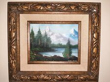 New listing
		Van Gaver signed Beautiful landscape oil canvas painting 18x16 framed size
