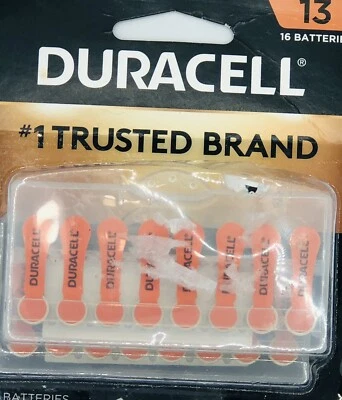 Audífono Duracell 1.45V, DA13B16ZM, tamaño 13/16 piezas batería exp. 3/25 Foto 1 de 3