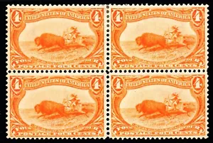 USAstamps Unused VF US 1898 Trans-Mississippi Scott 287 OG MNH, MHR SCV $870 - Picture 1 of 2