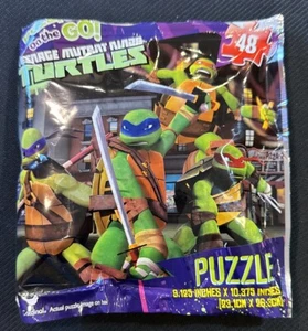 Cardinal Teenage Mutant Ninja Turtles 48 Piece Puzzle On The Go! New 2014 - Picture 1 of 2