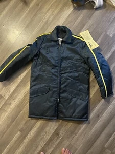 Vintage Golden Fleece Industrial Outerwear Jacket Spiewak Size 44 Blue USA NWT - Picture 1 of 11