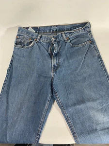 Levi's Strauss Relaxed Fit 550 Jeans Mens 34W x 30L Cotton Blue Straight Leg - Picture 1 of 7