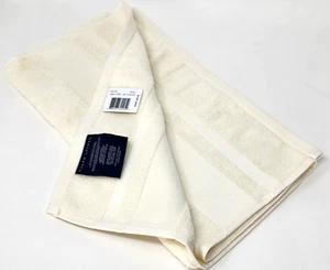 Ralph Lauren Wilton Hand Towel, Luxury Soft Turkish Cotton, Shell, 16x32 in - Picture 1 of 14