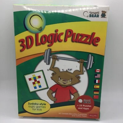 Smarti Bear Game 3D Logic Puzzle Educational Sudoku-Style Kids Institut Philos - Image 1 of 4