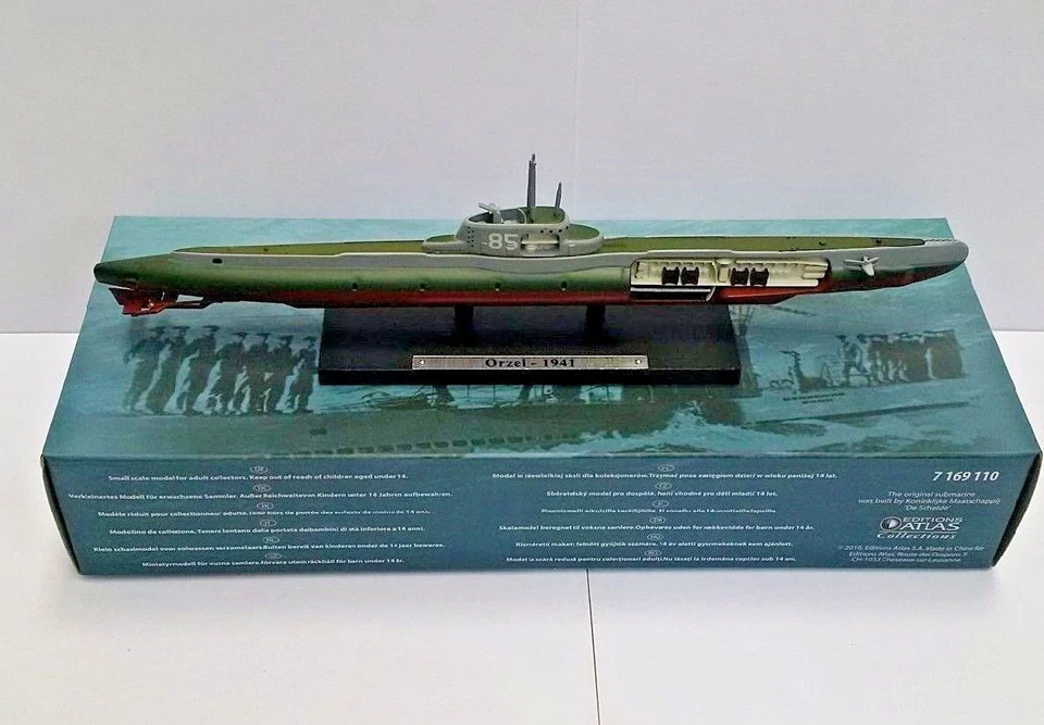 SOTTOMARINO ORZEL - EDITIONS   ATLAS [110] scala 1350 - Immagine 1 di 1