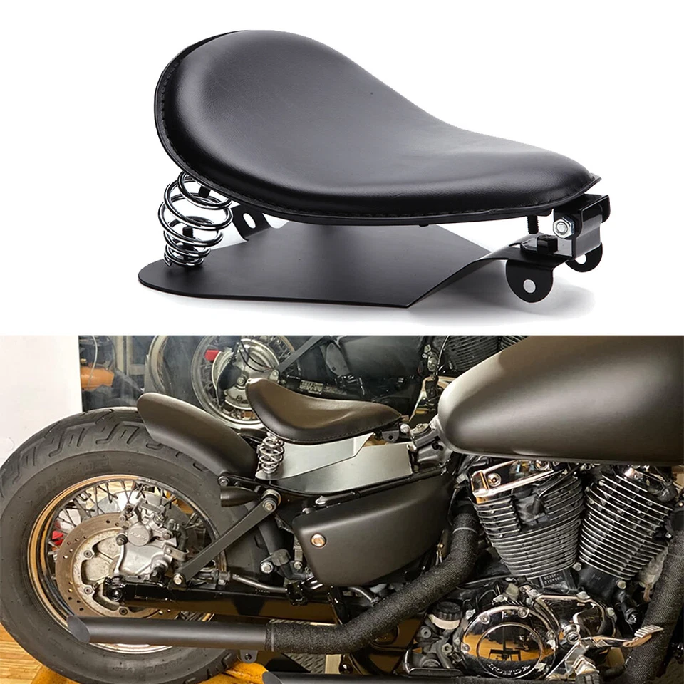 For Honda Shadow VLX 600 VT 600 Bobber Motorcycle Leather Solo Seat Spring Base - Image 1 of 4