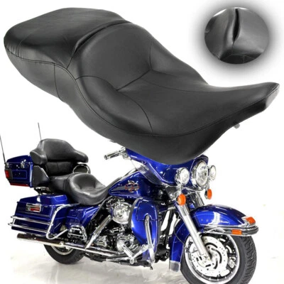 For 97-07 Harley Electra Glide Standard Classic Seat Driver Passenger Rider 2 Up Foto 1 de 4