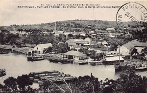 Martinique - FORT DE FRANCE - La darse et l'arsenal maritime - Ed. A. Benoit 32 - Picture 1 of 2