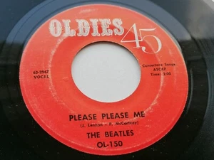 THE BEATLES 1964 USA OLDIES 45 PLEASE PLEASE ME FROM ME TO YOU - Picture 1 of 5