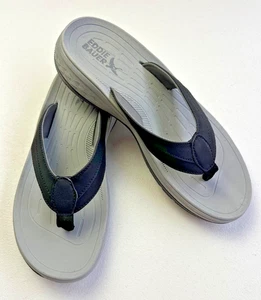 Eddie Bauer Break Point schwarze Damen-Flip-Flops Sandalen US-Größe 8 EUR 38,5 NEU - Bild 1 von 10