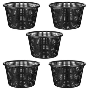 Aquatic For Plant Support Large Black Mesh Pots Perfectly Sized at 8 3 Inches - Picture 1 of 7